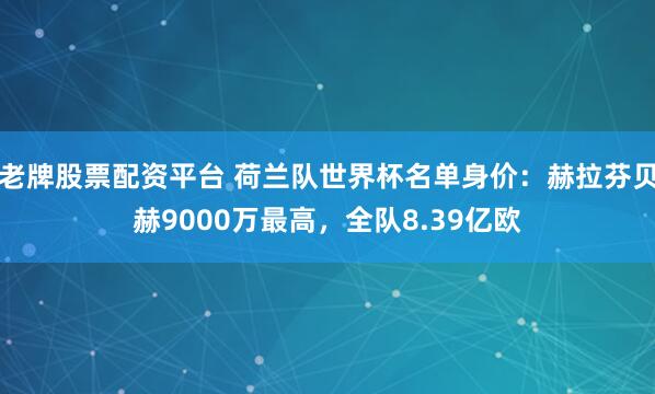 老牌股票配资平台 荷兰队世界杯名单身价：赫拉芬贝赫9000万最高，全队8.39亿欧